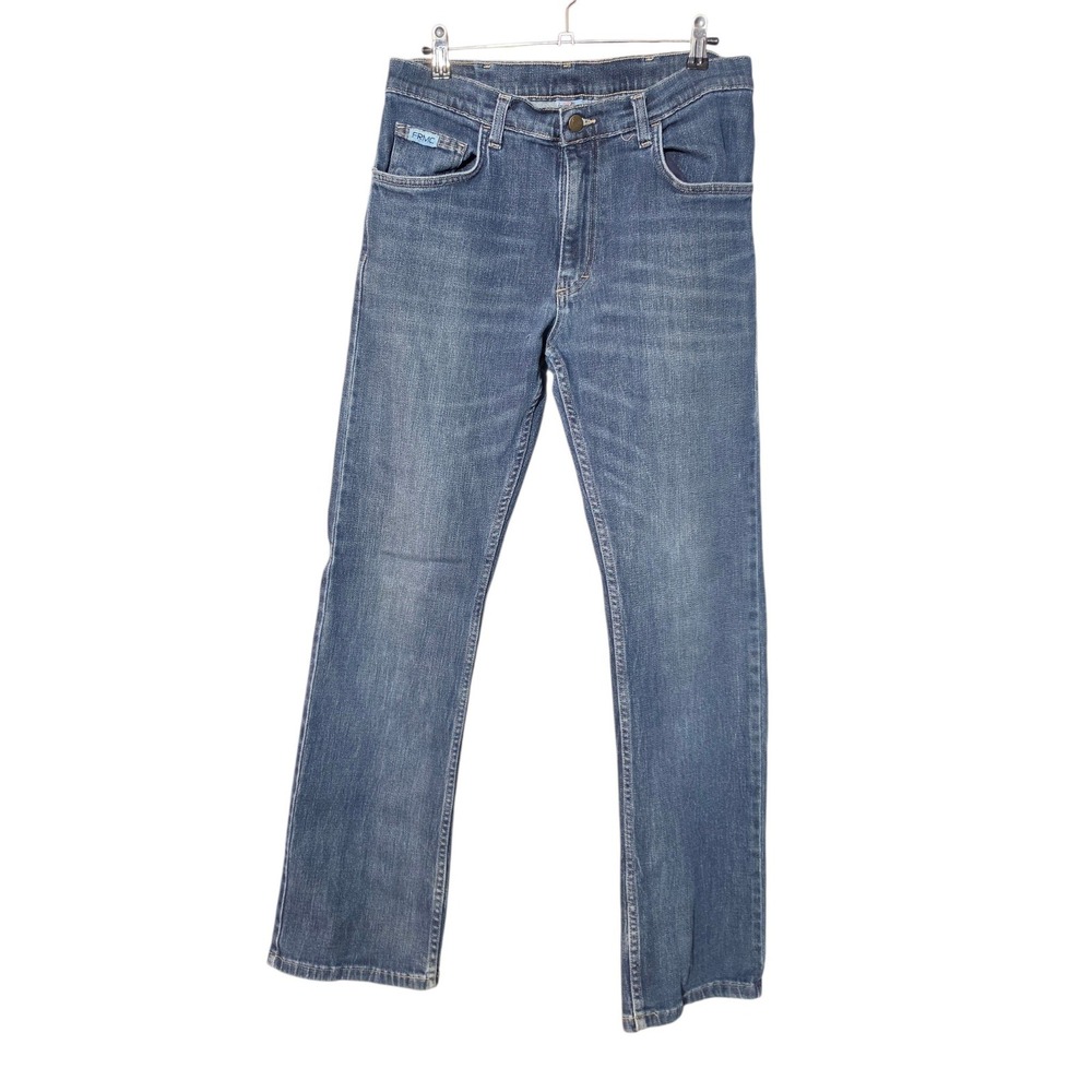 Tyndale FRMC Mens 30x32 Straight Leg Flame Resistant Jeans Blue Denim M24MT